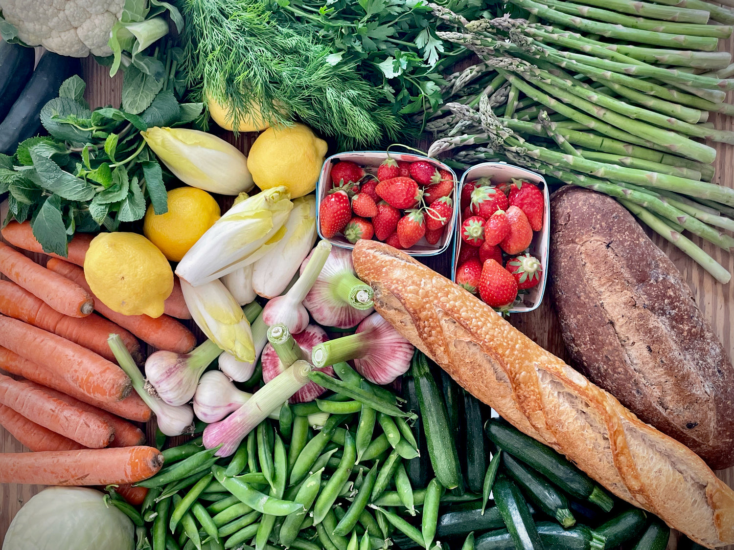 Au Marché: To the market in Provence in May