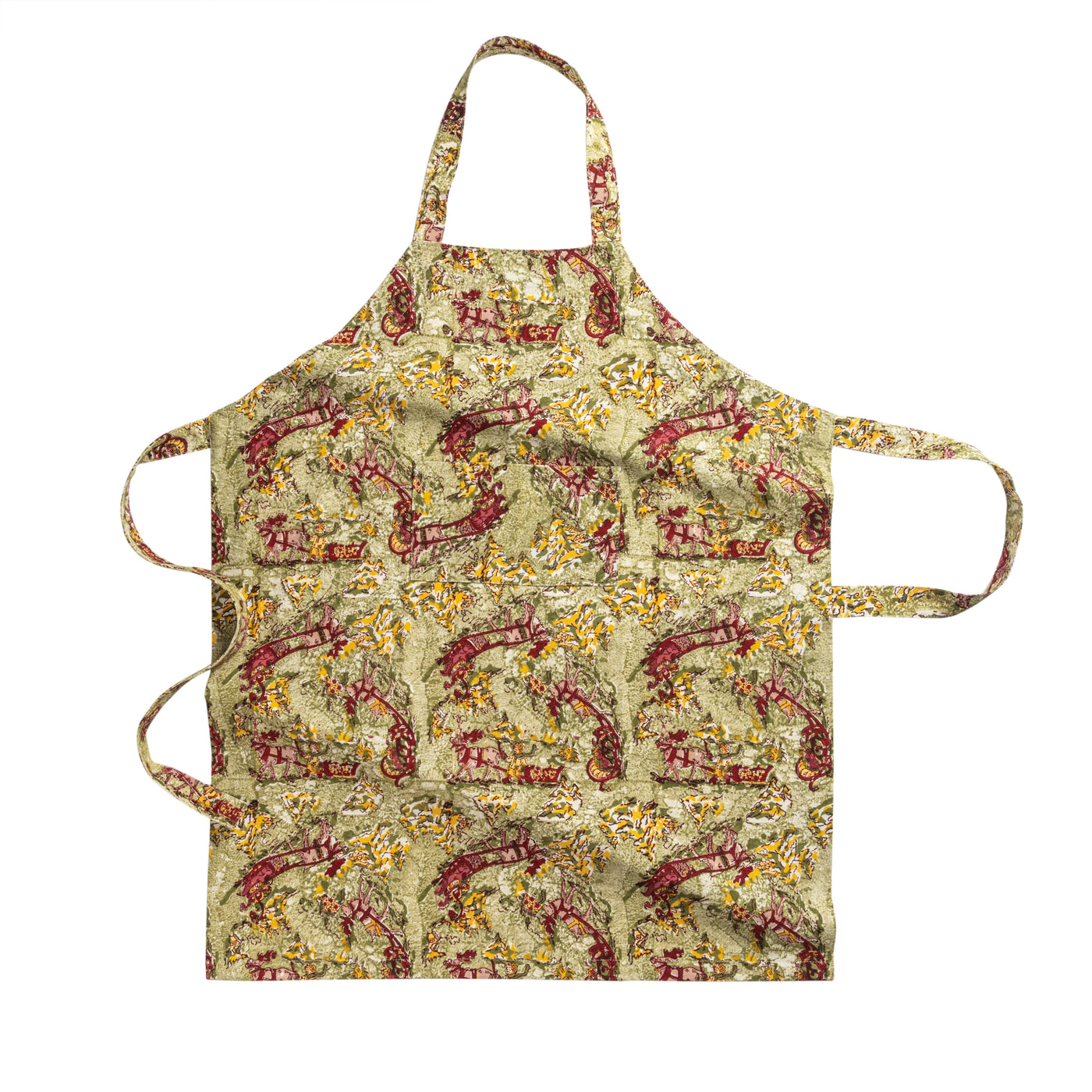 Renne Red & Green Apron