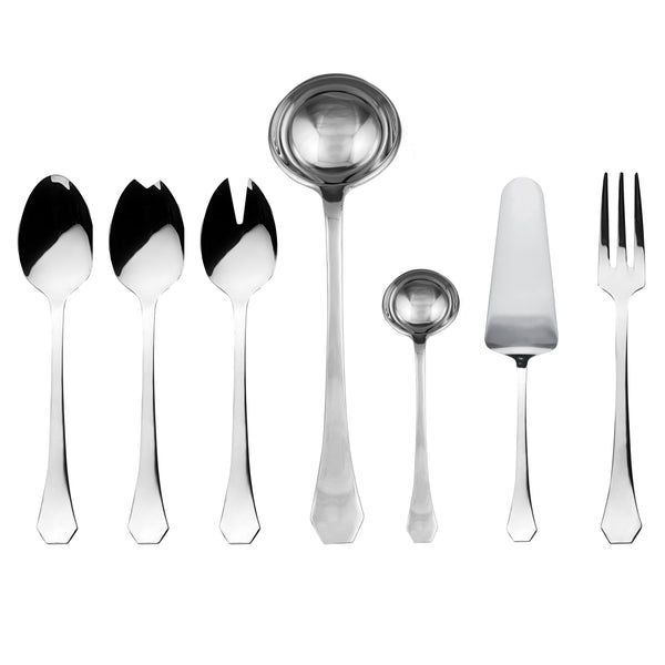 Moretto Serving Set - 7 Pcs. - Mirror