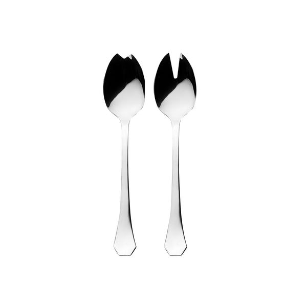 Moretto Salad Serving Set - 2 Pcs. - Mirror