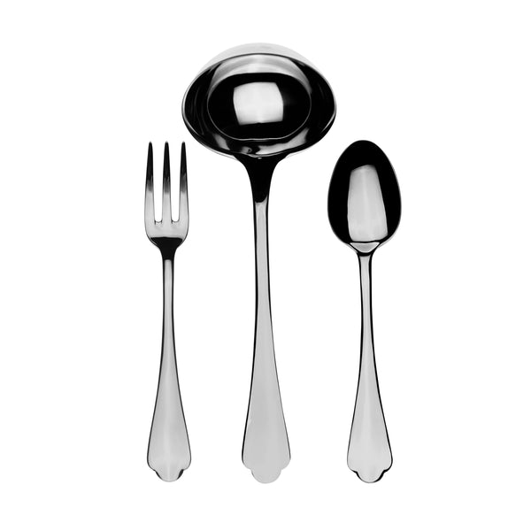 Dolce Vita Serving Set - 3 Pcs. - Mirror