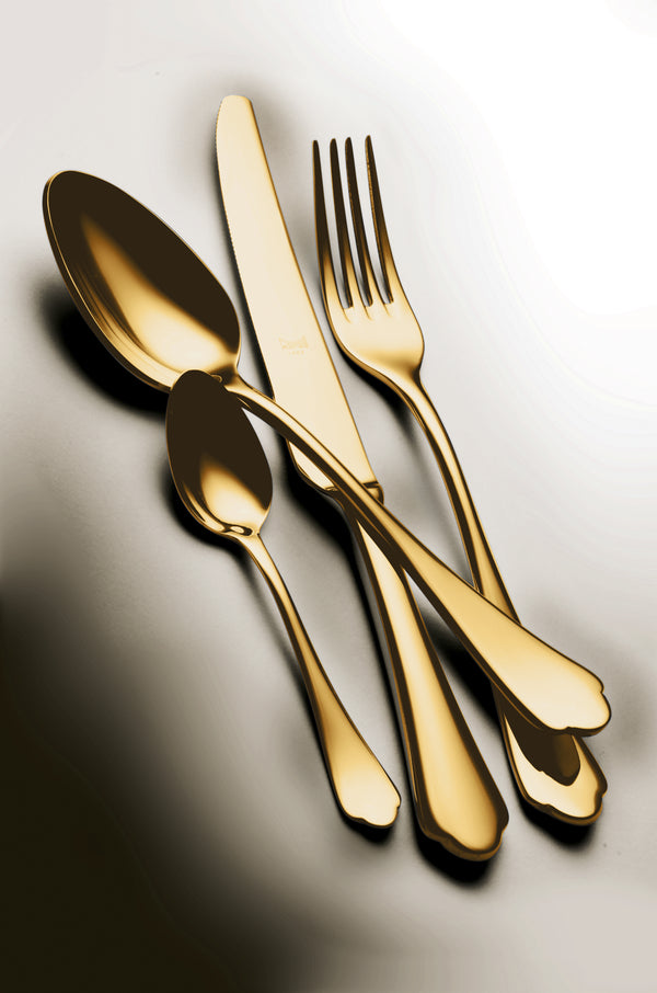 Dolce Vita Gold Flatware  Set - 5 Pcs.