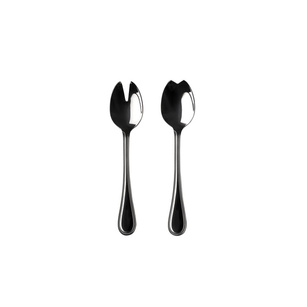 Perla Salad Serving Set - 2 Pcs. - Mirror