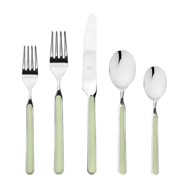 Fantasia Flatware  Set - 5 Pcs. - Sage