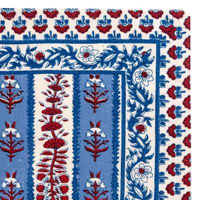 Avignon Tea Towels Red & Blue, Set of 3