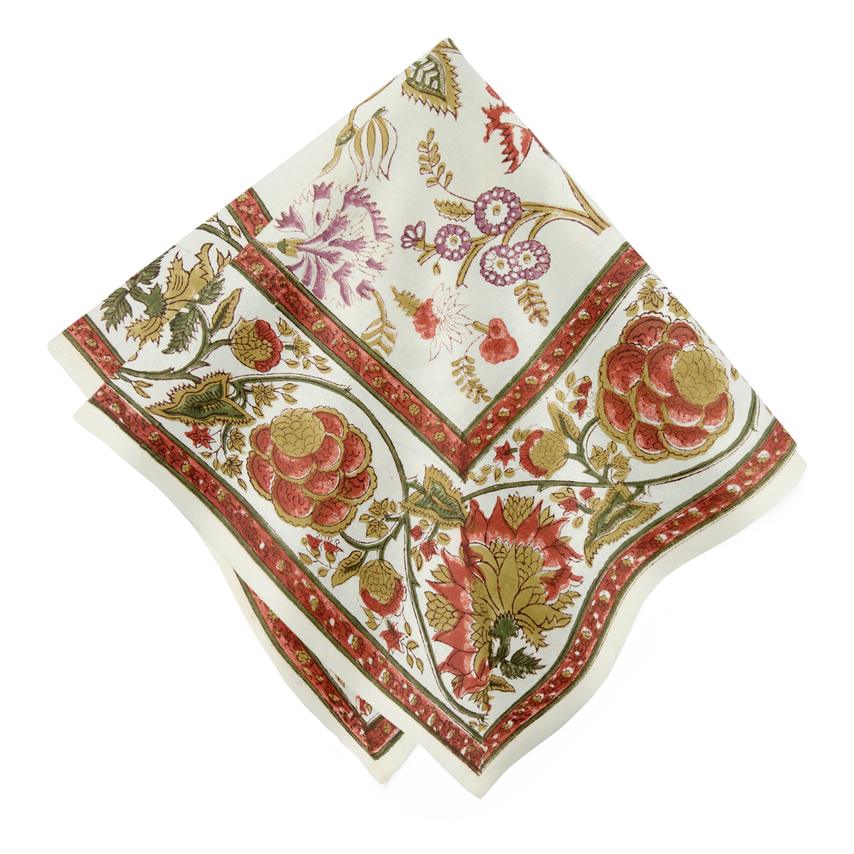 Louise Napkins Multicolor - Set of 4