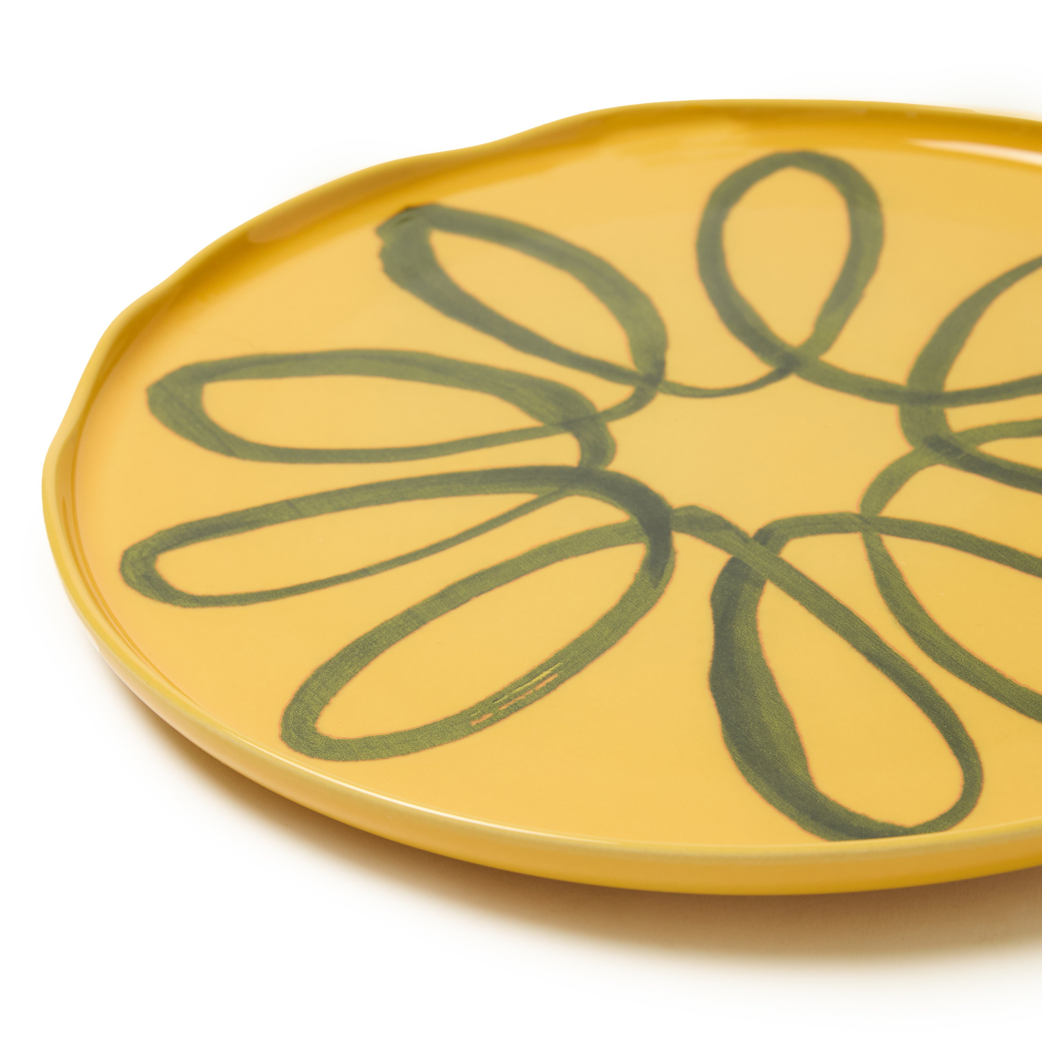 Amalfi Ceramic Service Charger Plate