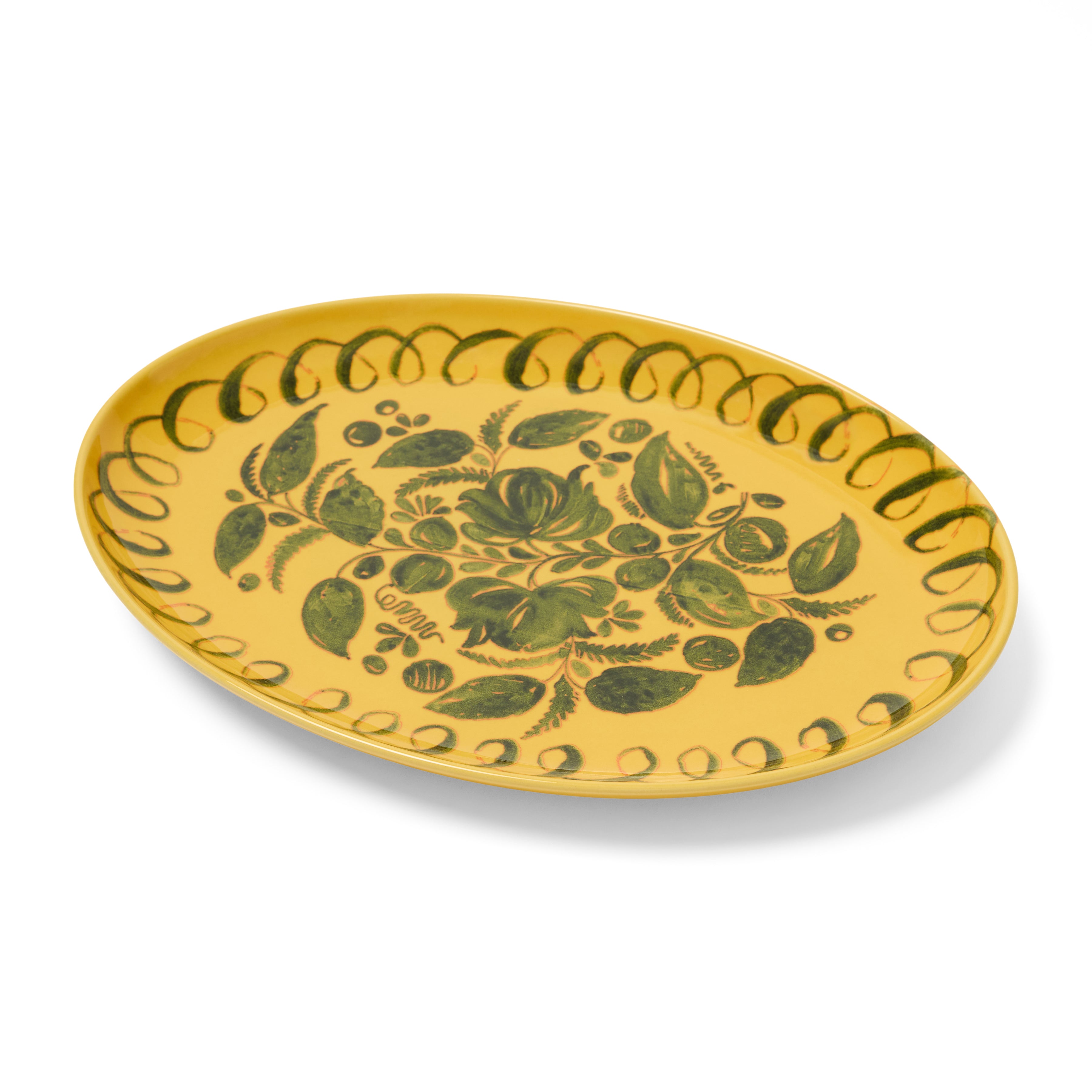 Amalfi Ceramic Oval Tray