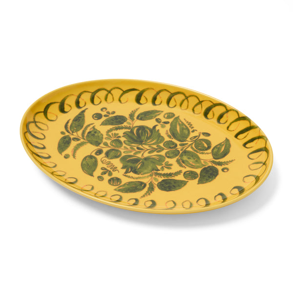 Amalfi Ceramic Oval Tray