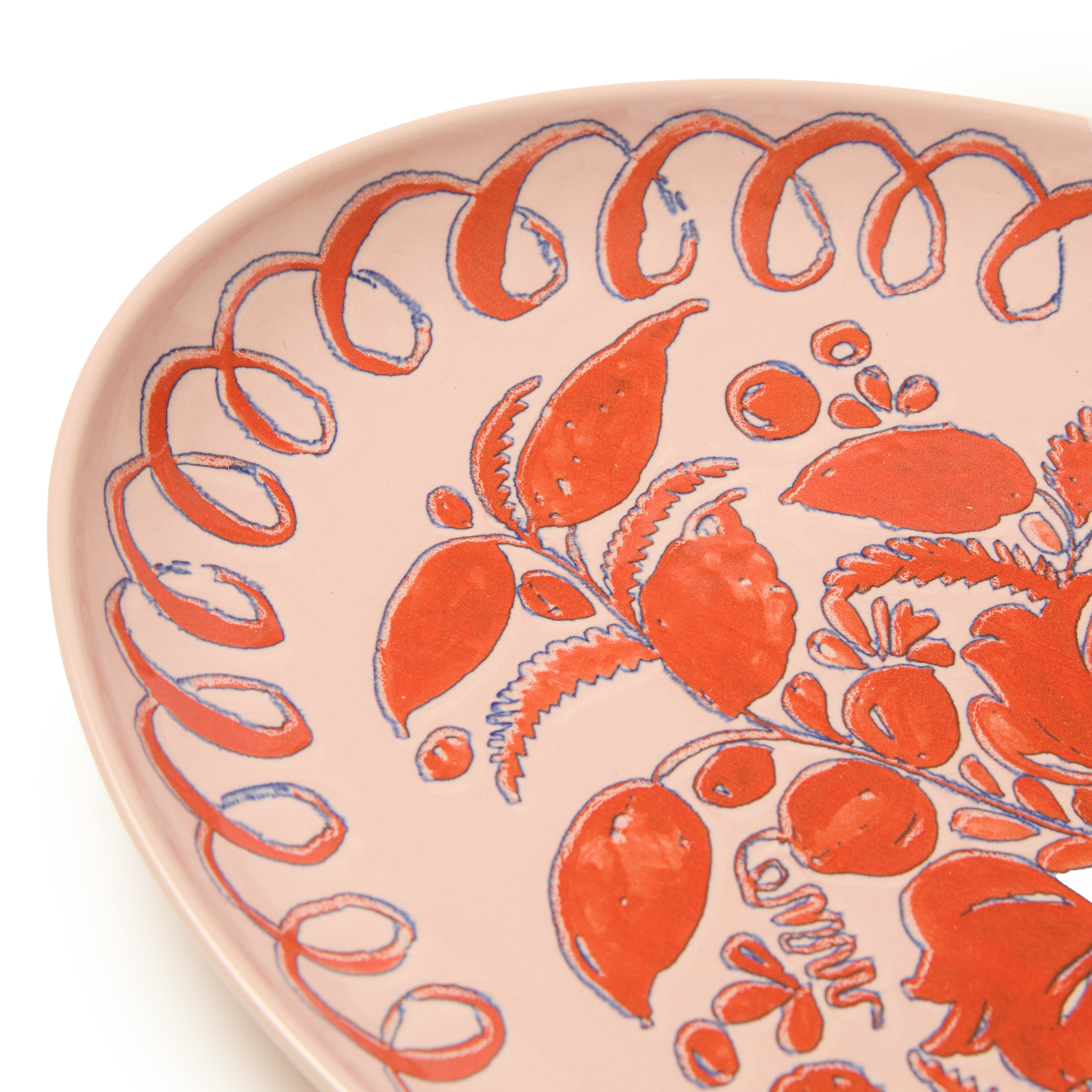 Amalfi Ceramic Oval Tray