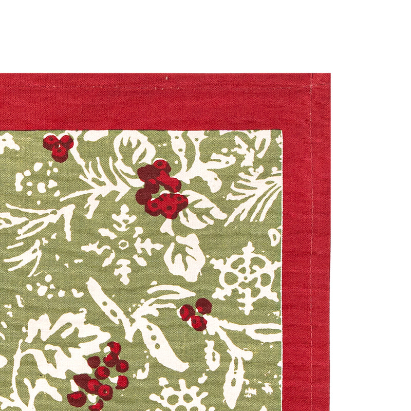 Baies de Houx Red & Green Placemats - Set of 6