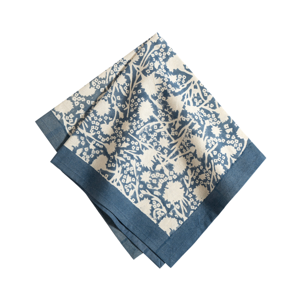 French Tablecloth Meadows Bleu