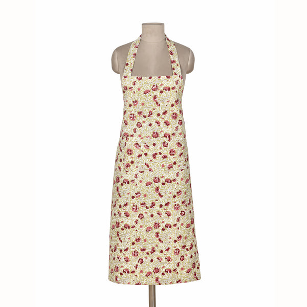 Meadows Apron Red & Green