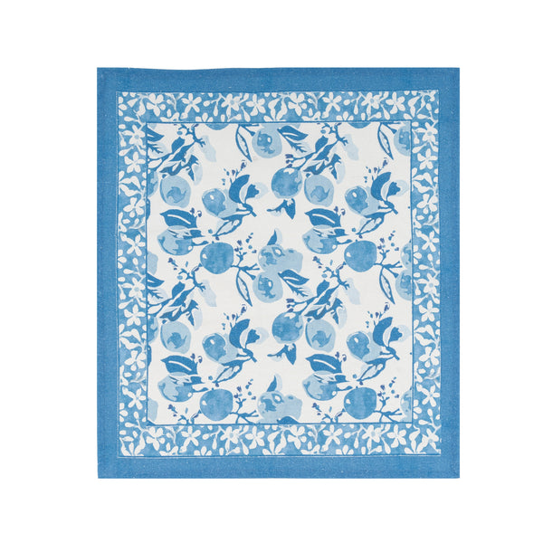 Citron Napkins Bleu, Set of 6