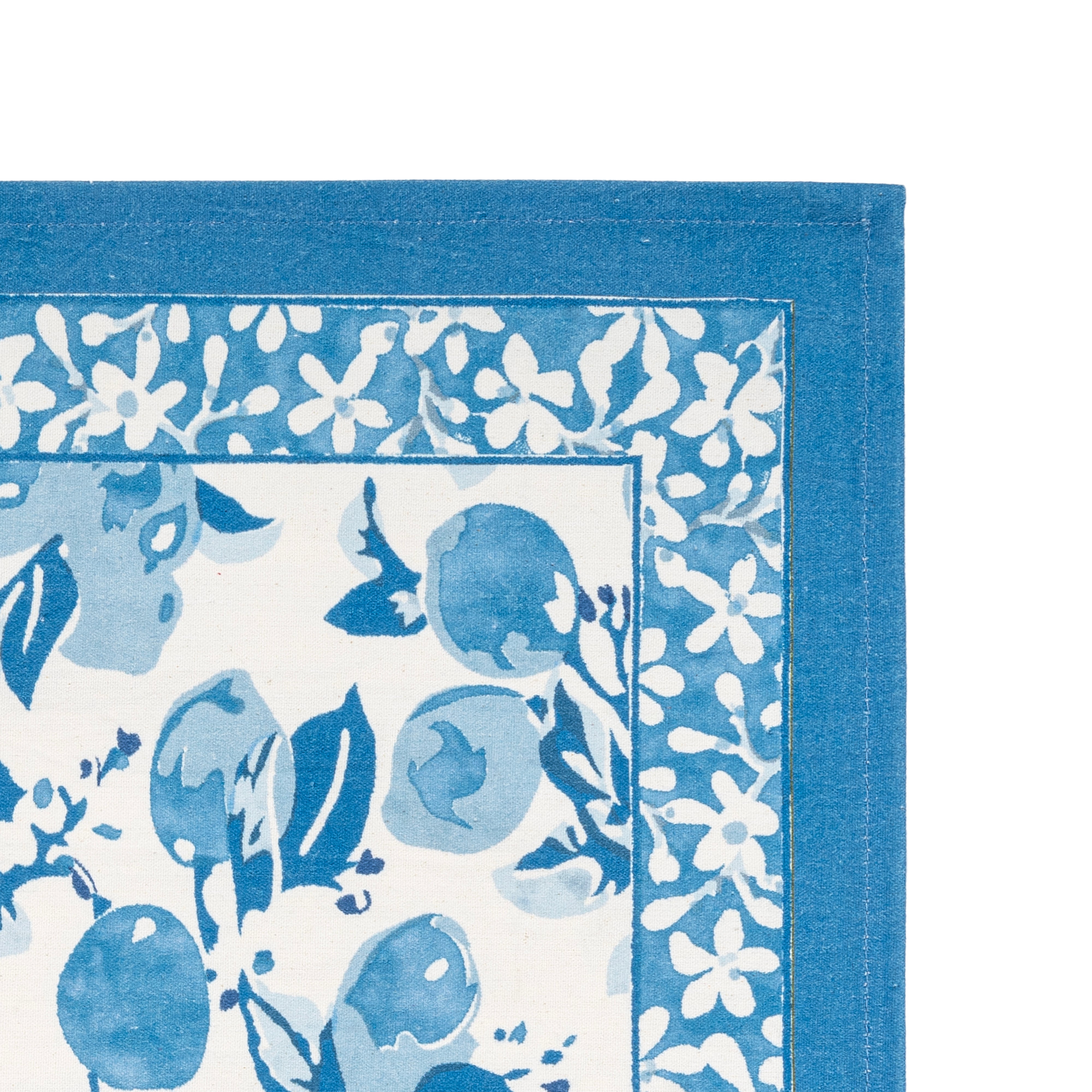 Citron Placemats Bleu, Set of 6