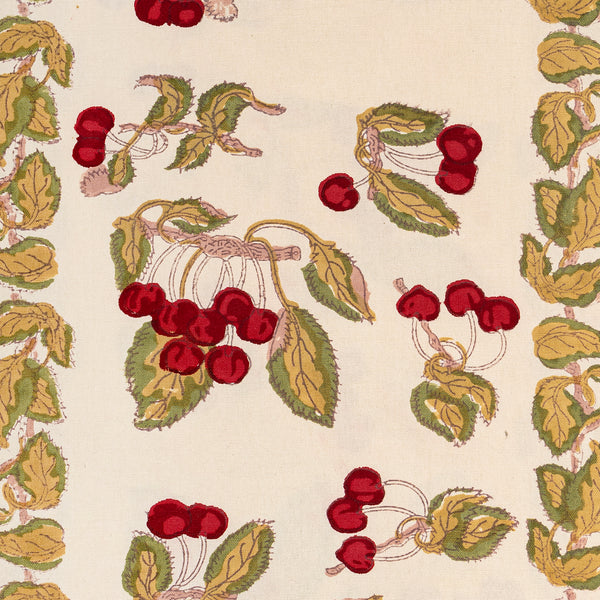 Cherry Blossom Runner Red & Green