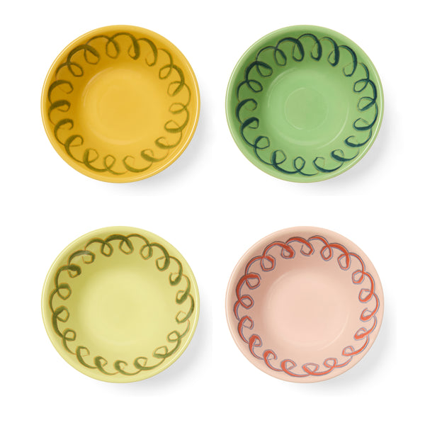 Amalfi Ceramic Berry Bowl Mustard