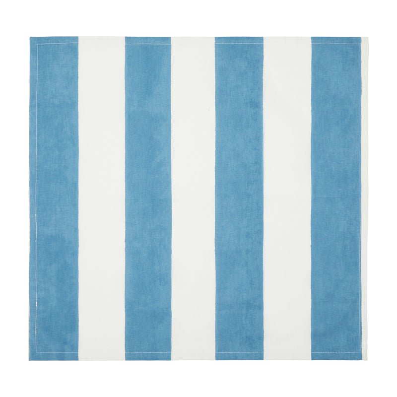 St. Tropez Napkins Blue Stripes, Set of 6