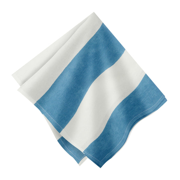 St. Tropez Napkins Blue Stripes, Set of 6
