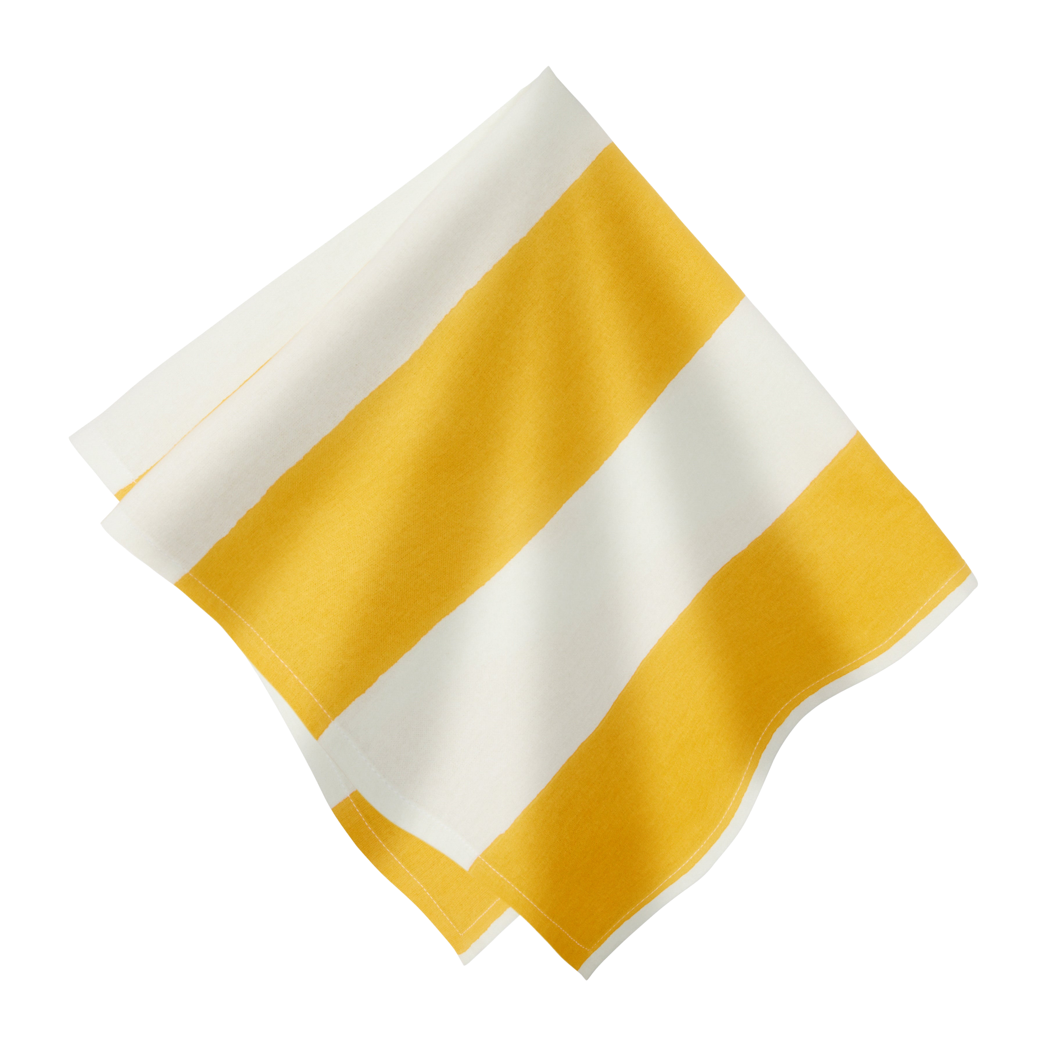 French Tablecloth St. Tropez Yellow Stripes