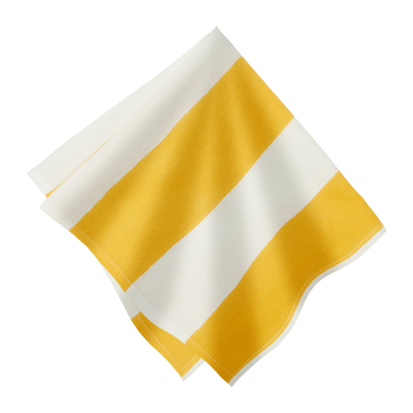 French Tablecloth St. Tropez Yellow Stripes