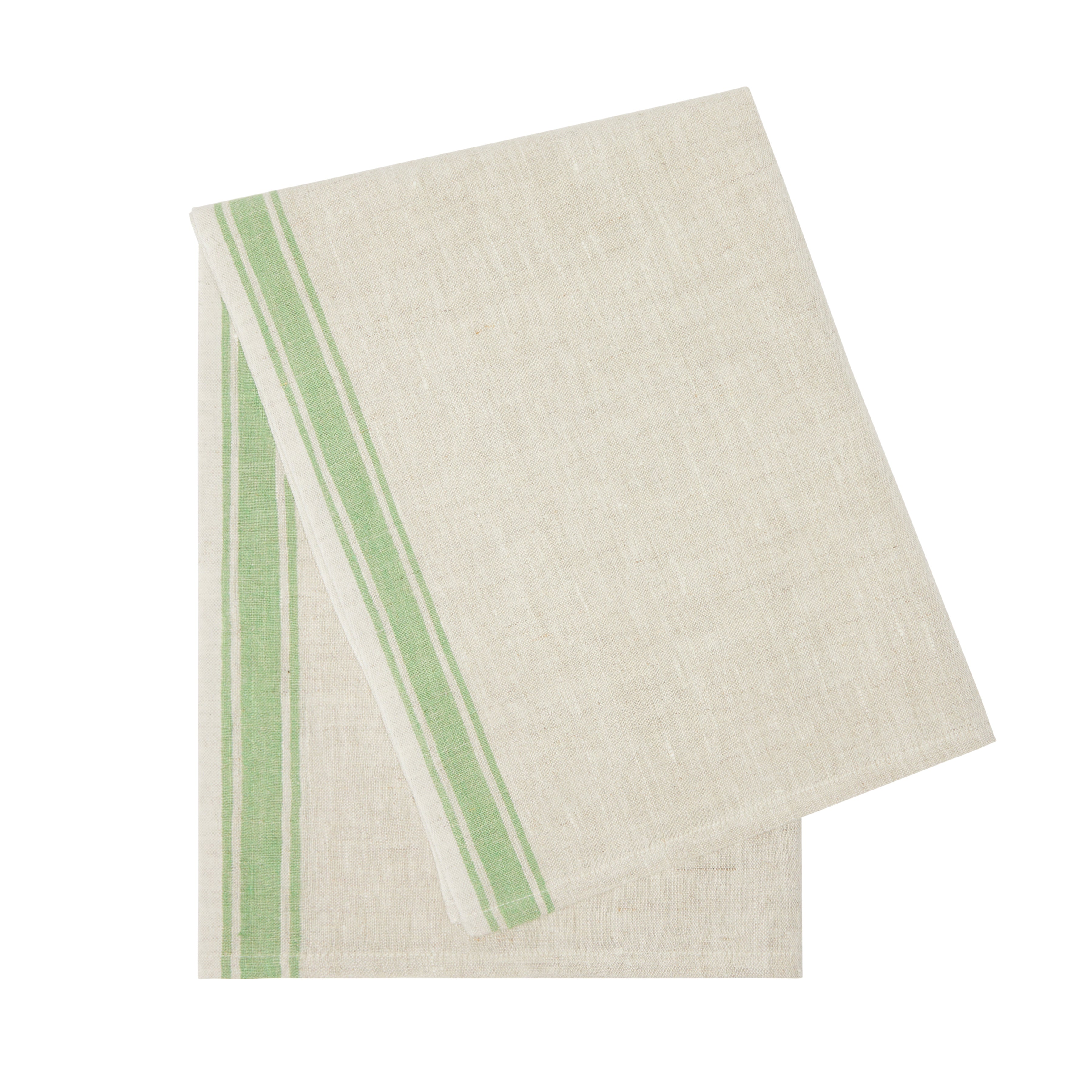Easter Spring Tea Towels Green, Set of 2