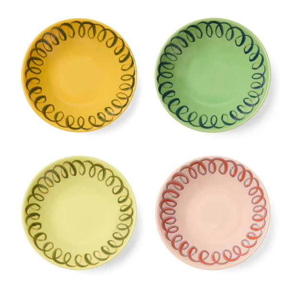 Amalfi Ceramic Cereal Bowl Green