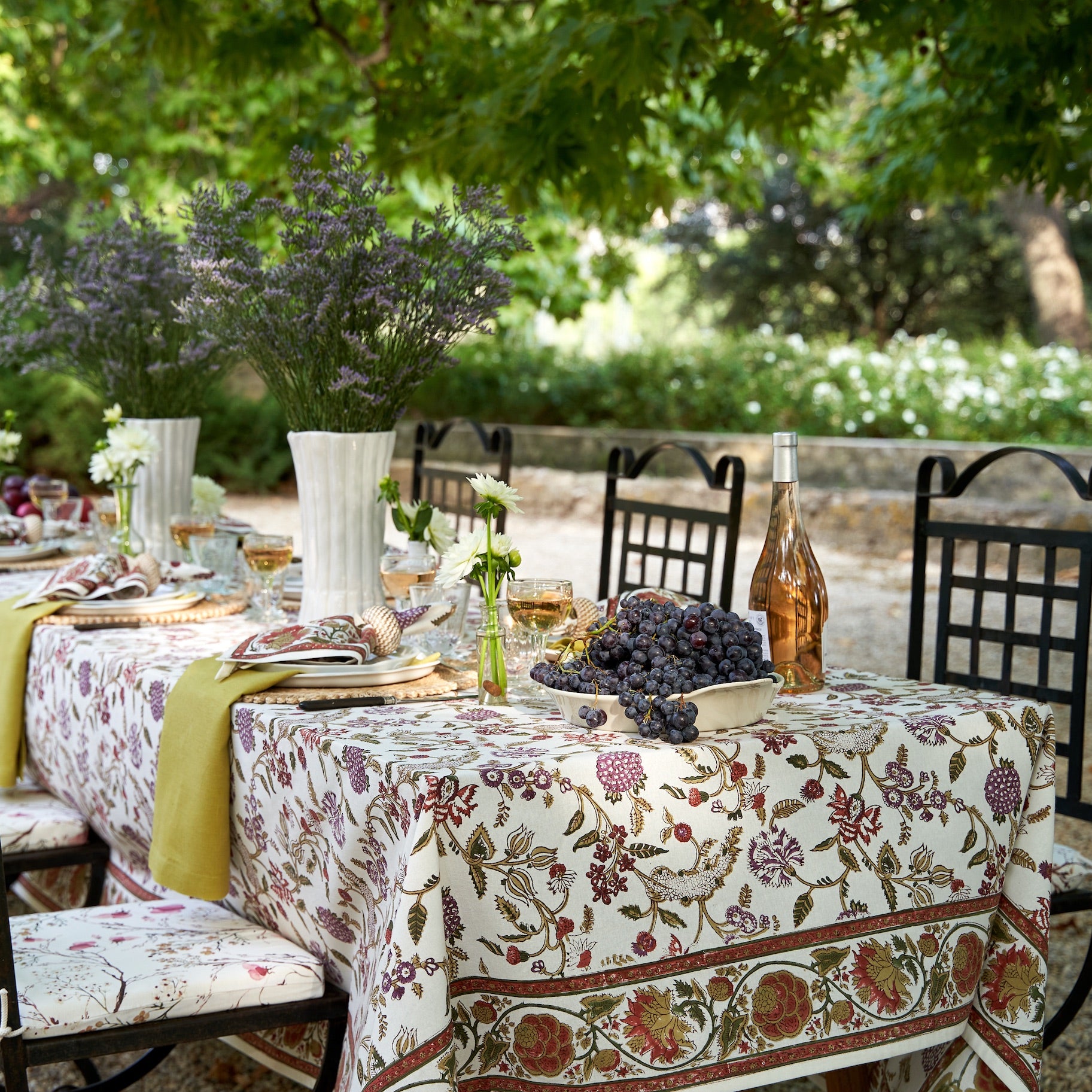 French Tablecloth Louise Multicolor