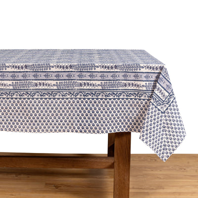 French Tablecloth Avignon Blue & Marine