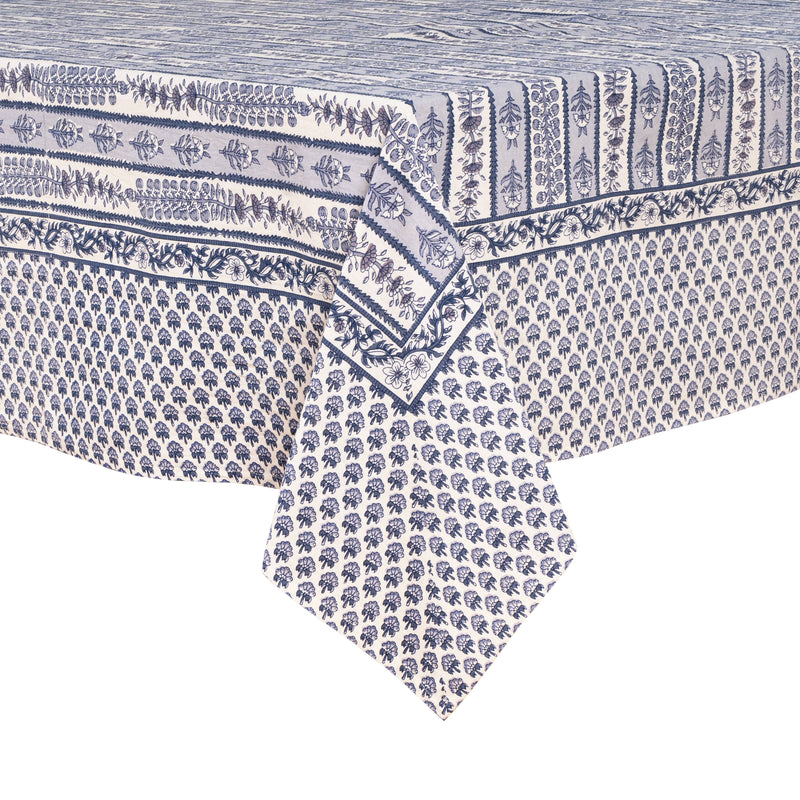 French Tablecloth Avignon Blue & Marine