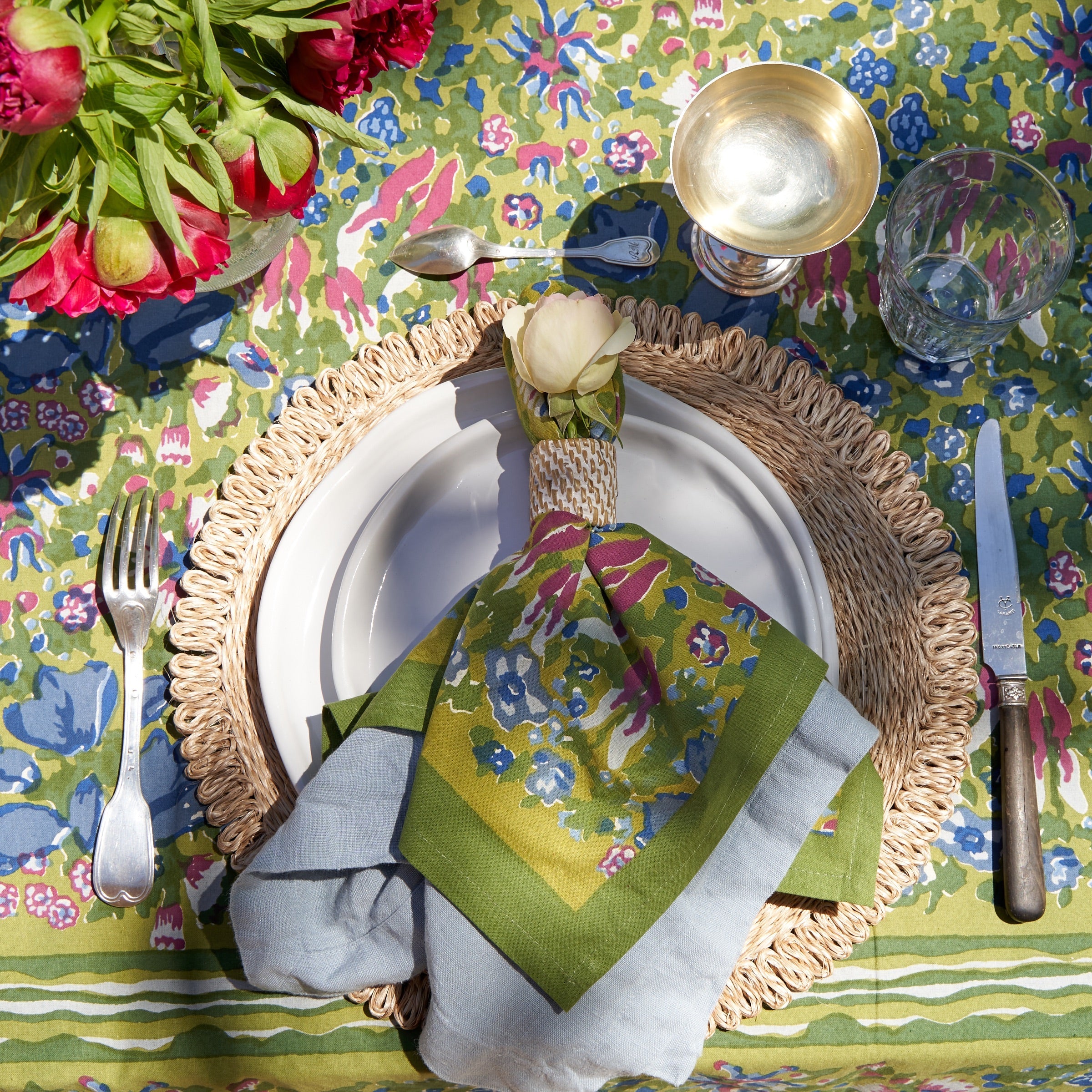 Everyday Napkins Robin's Egg, Set of 4