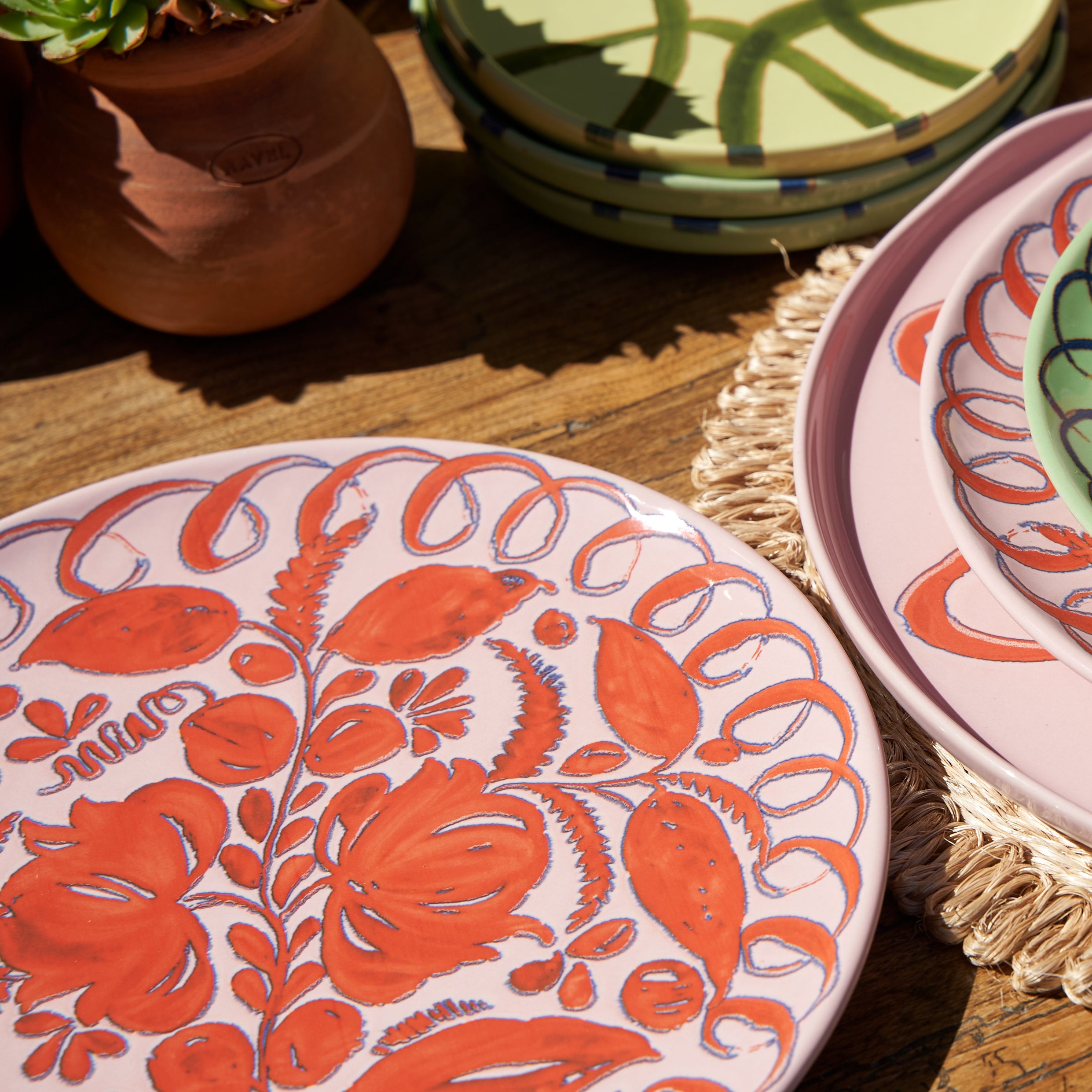 Amalfi Ceramic Dinner Plate