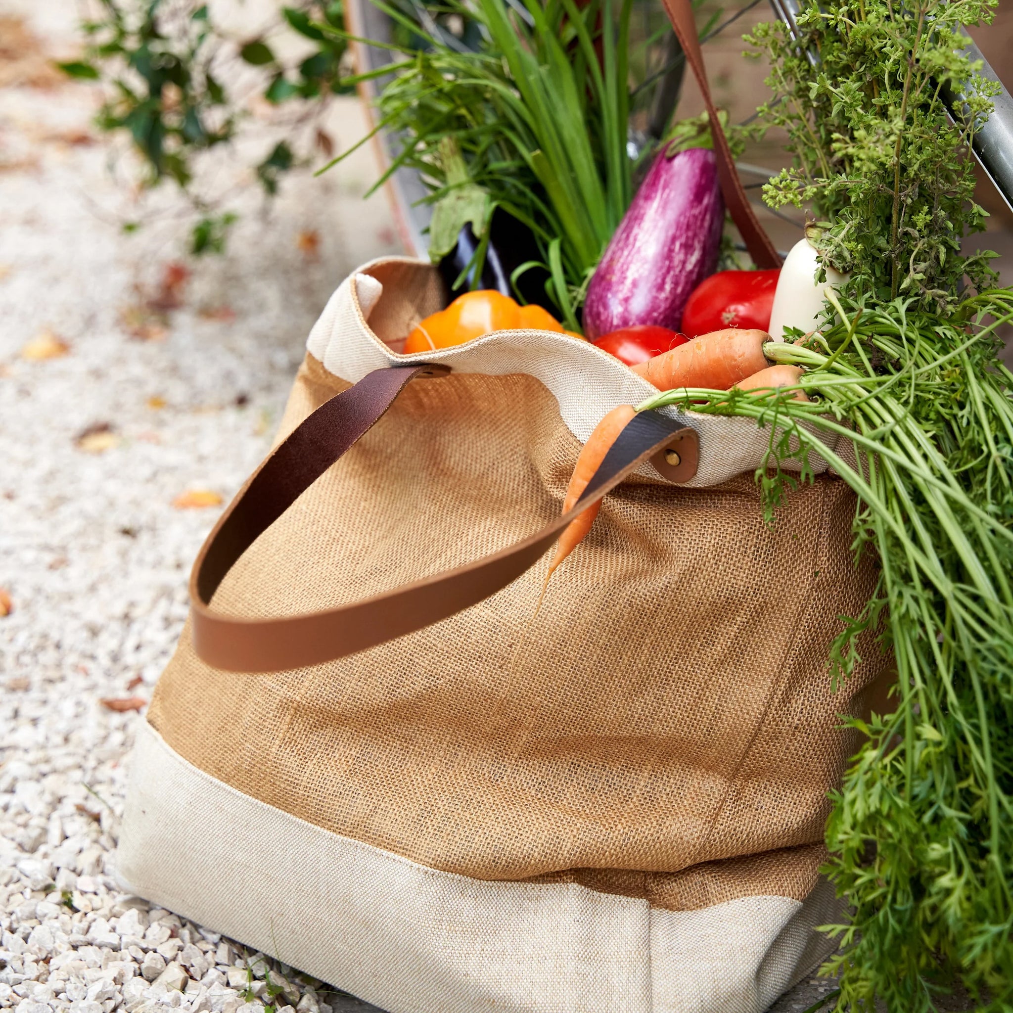 Natural Market Tote
