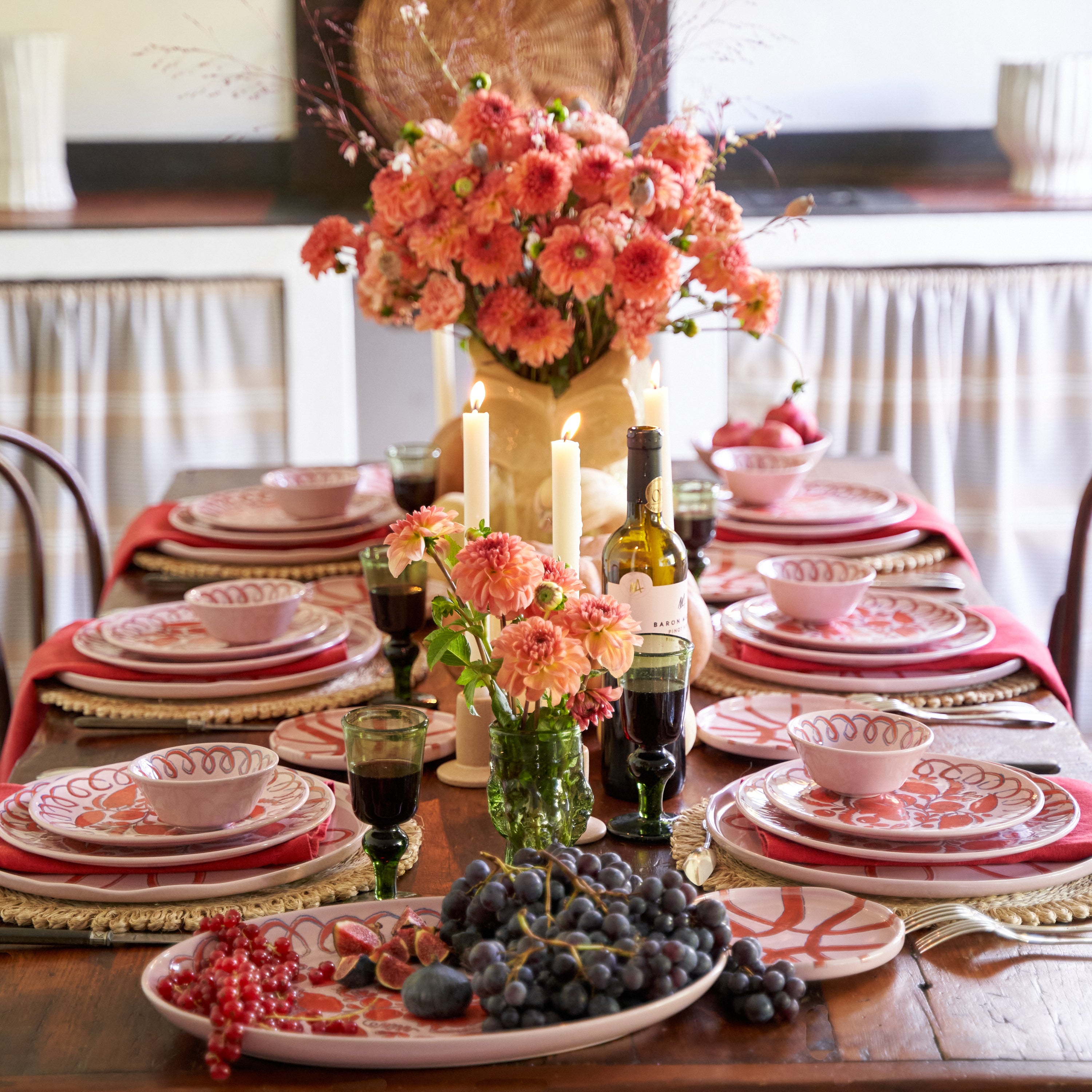 Amalfi Ceramic Oval Tray