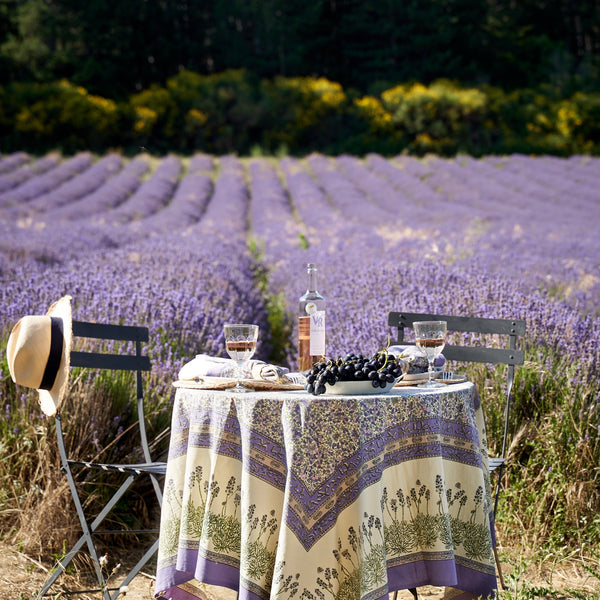French Tablecloth Lavender