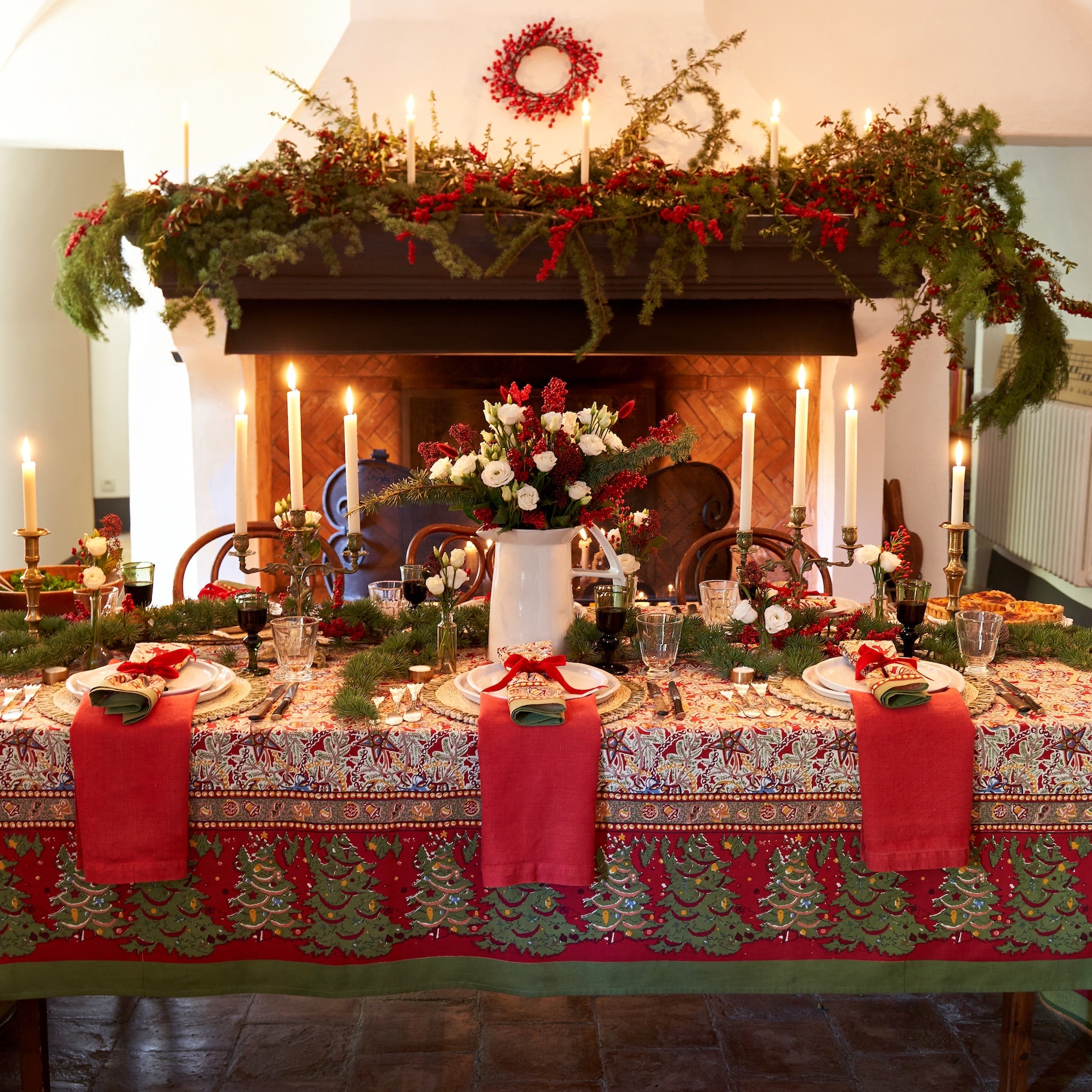 Noel Napkins, Set of 6