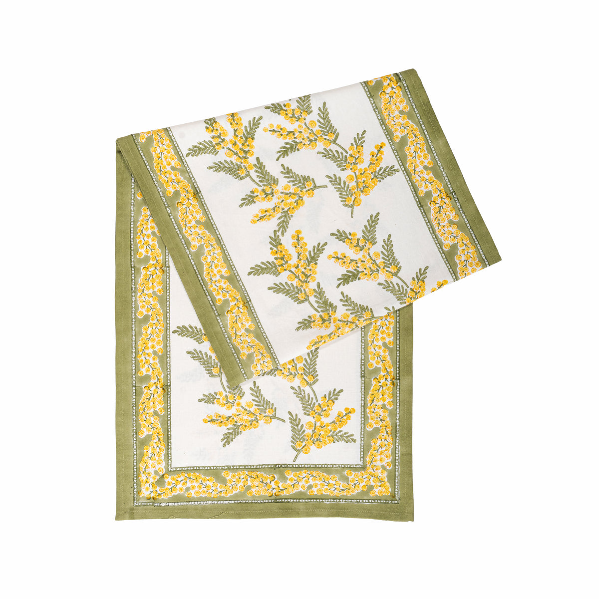 Mimosa Runner Green & Yellow