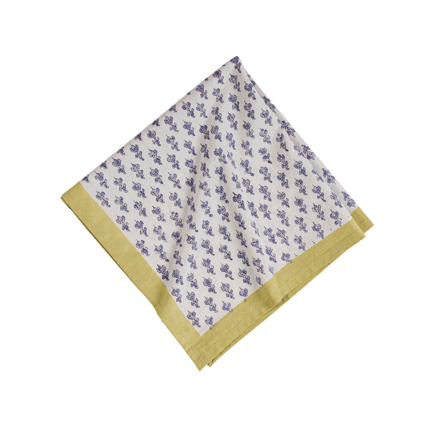 French Tablecloth Lavender Bouquet Purple