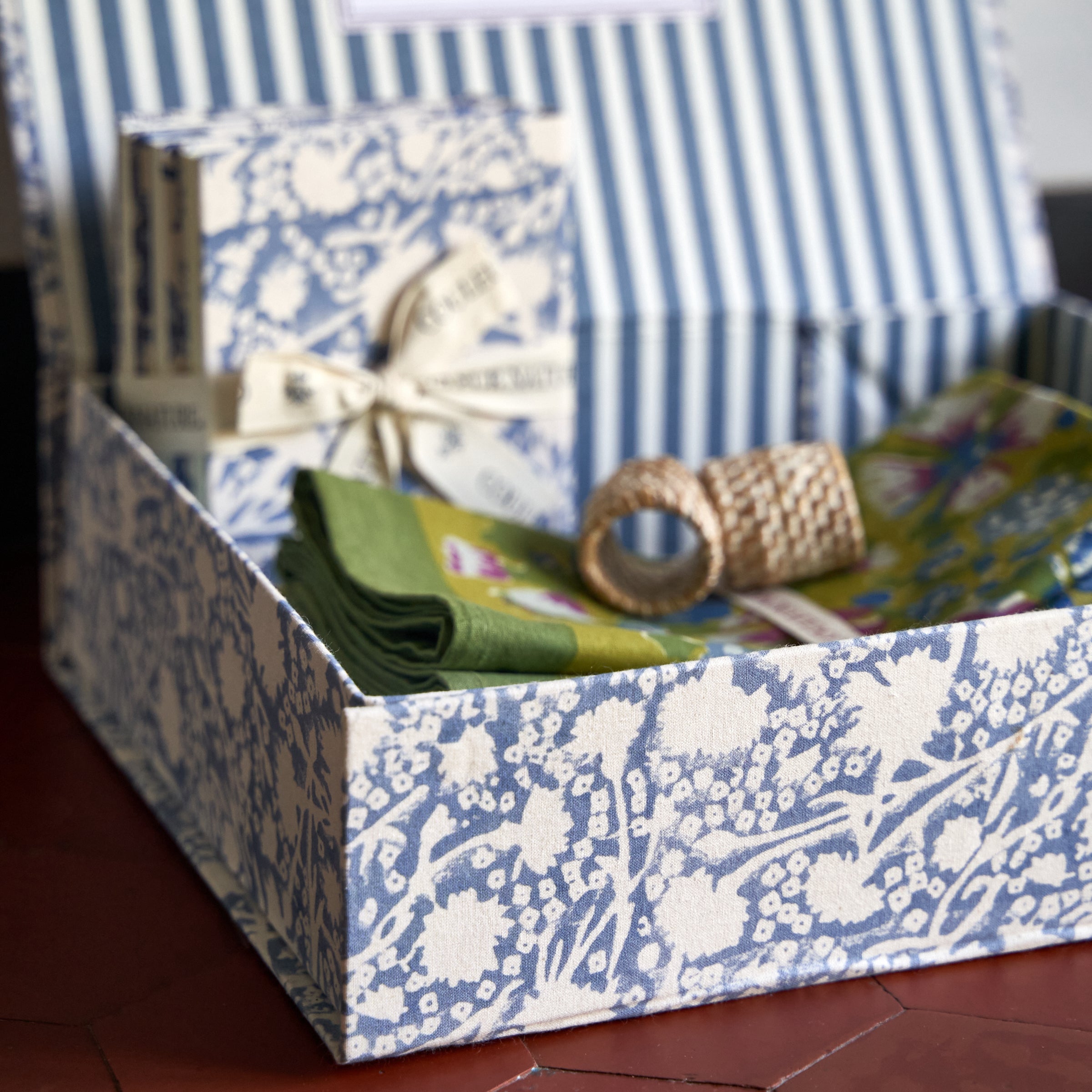 Meadows Bleu Boite de Trésor