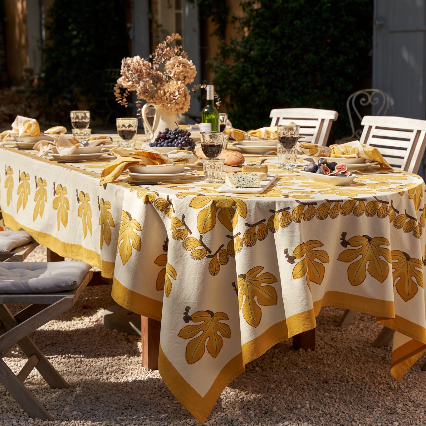French Tablecloth Fig Citrine