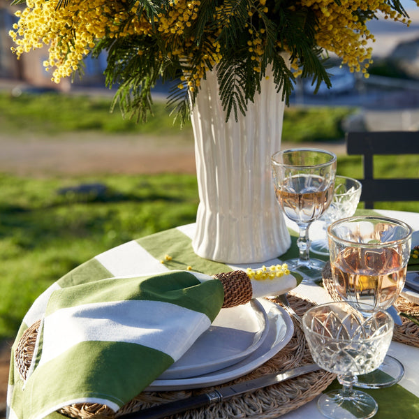 St. Tropez Napkins Vert Stripes, Set of 6