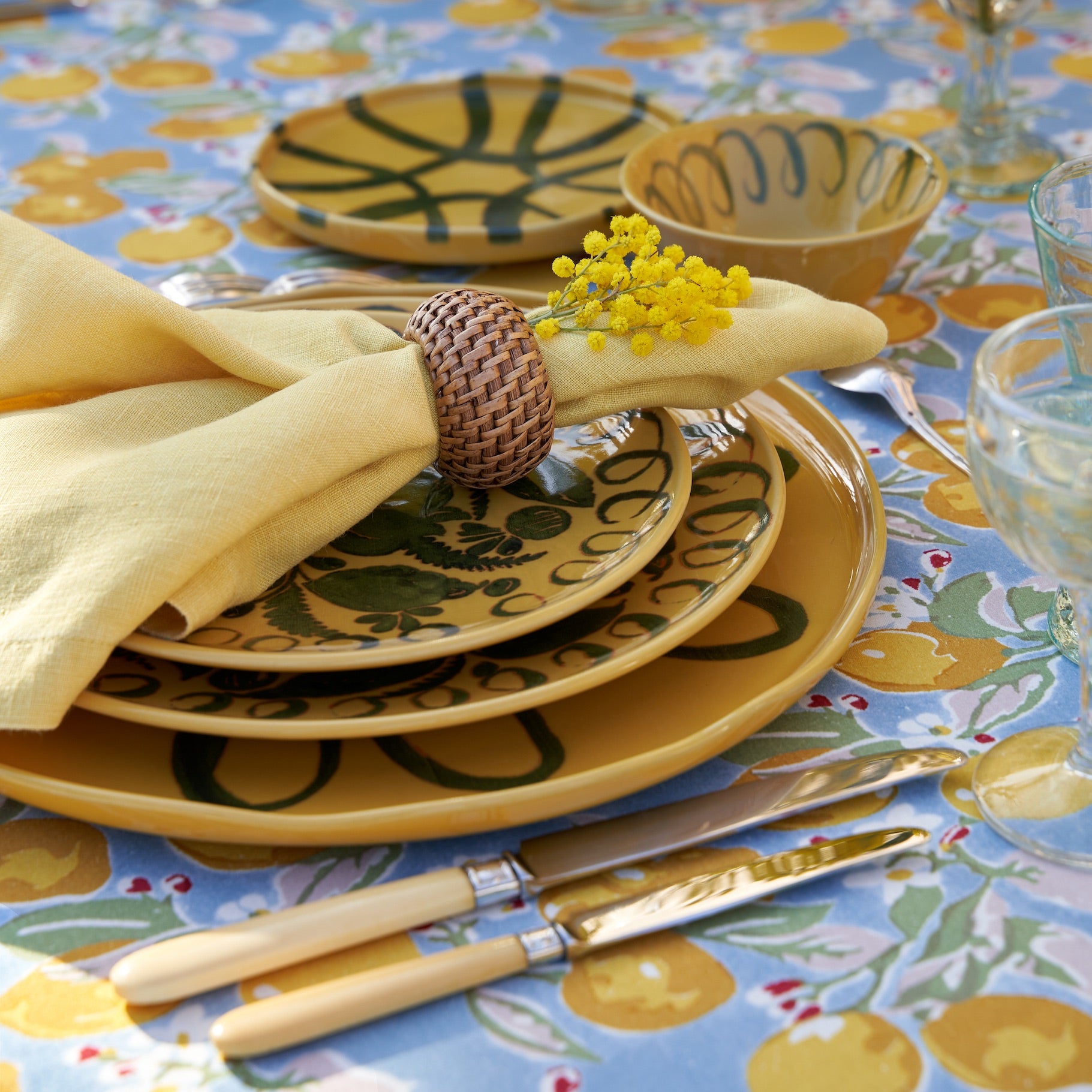 Amalfi Ceramic Service Charger Plate