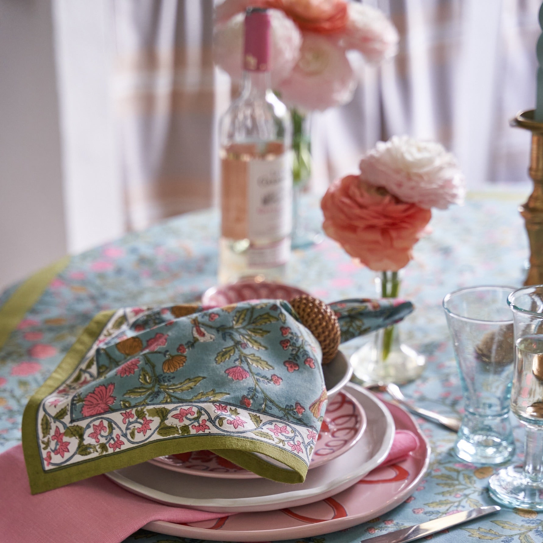 Giverny Napkins Multicolor, Set of 4