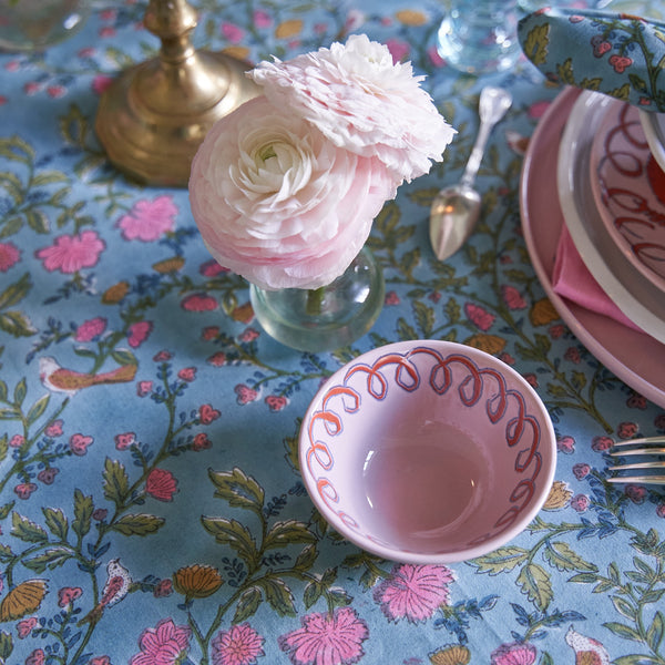 Amalfi Ceramic Berry Bowl Pink