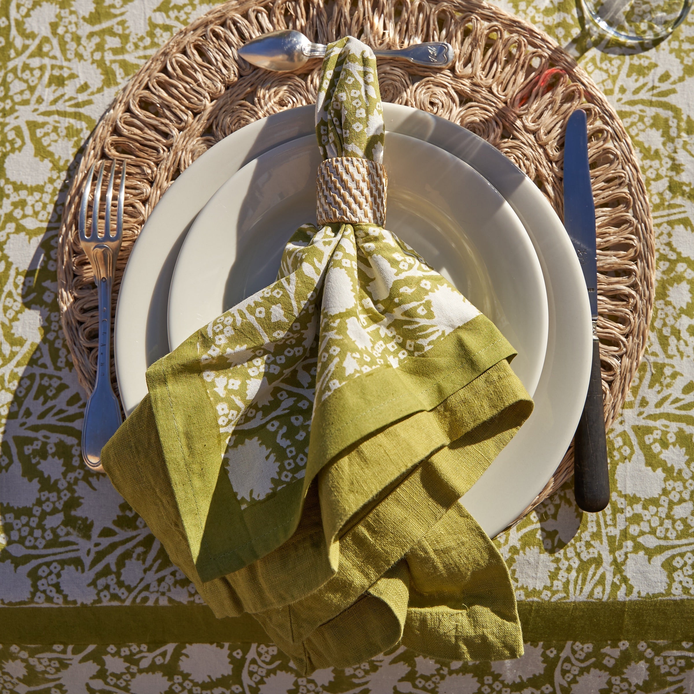 Everyday Napkins Granny Smith, Set of 4