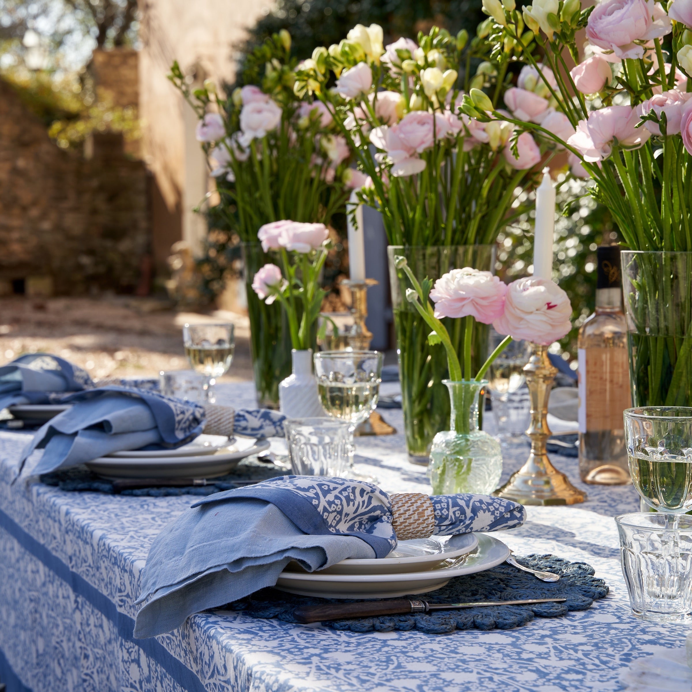 Everyday Napkins Robin's Egg, Set of 4