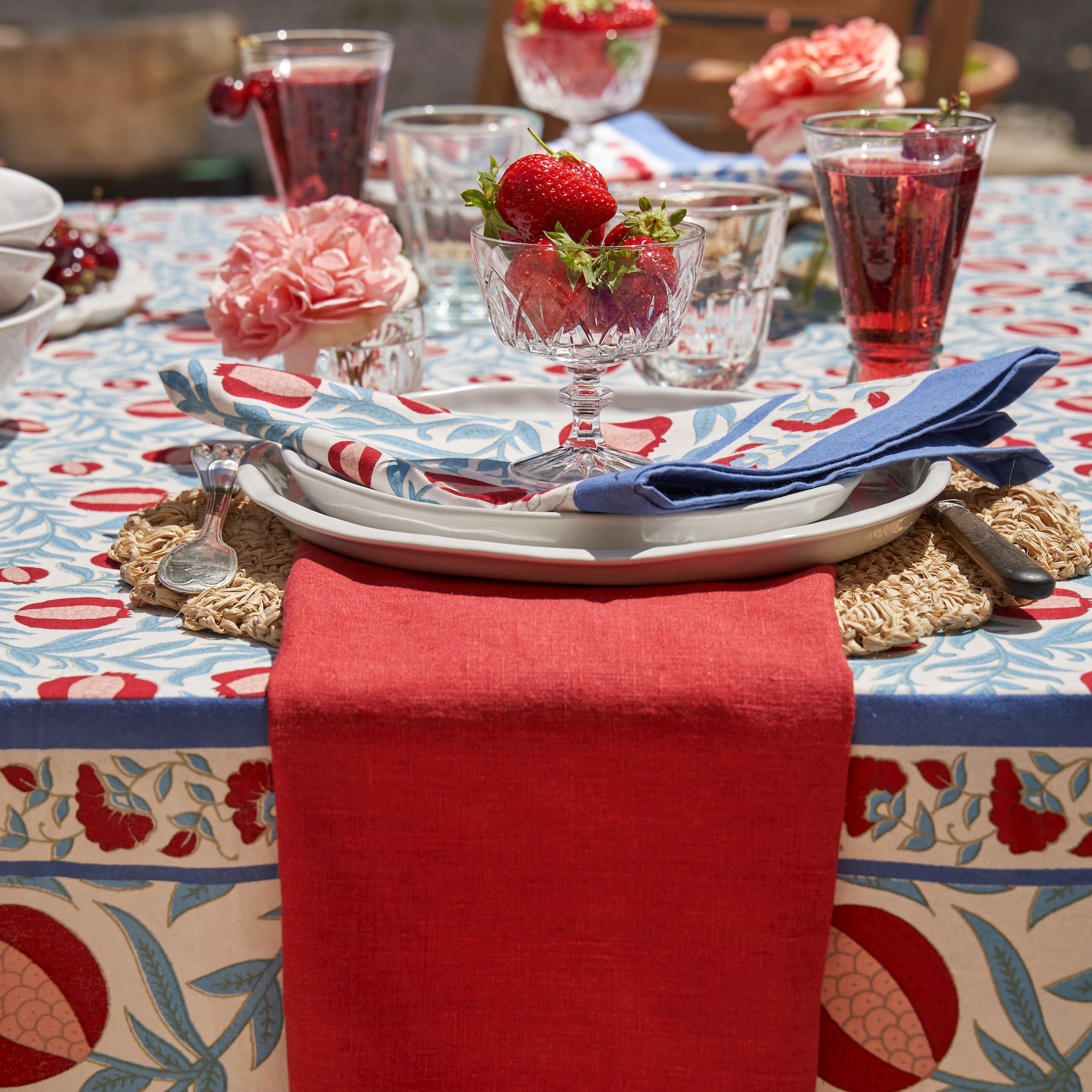 Everyday Napkins Cranberry, Set of 4