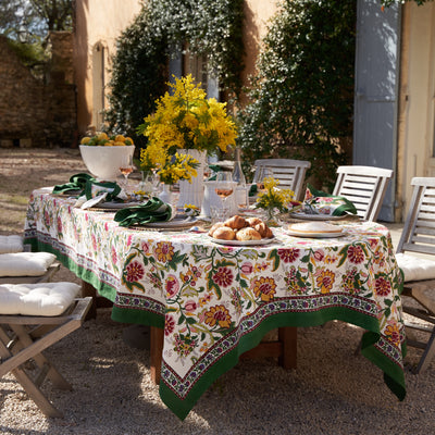 French Tablecloth Coromandel Multi