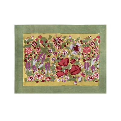 Jardin Placemats Red & Green, Set of 6