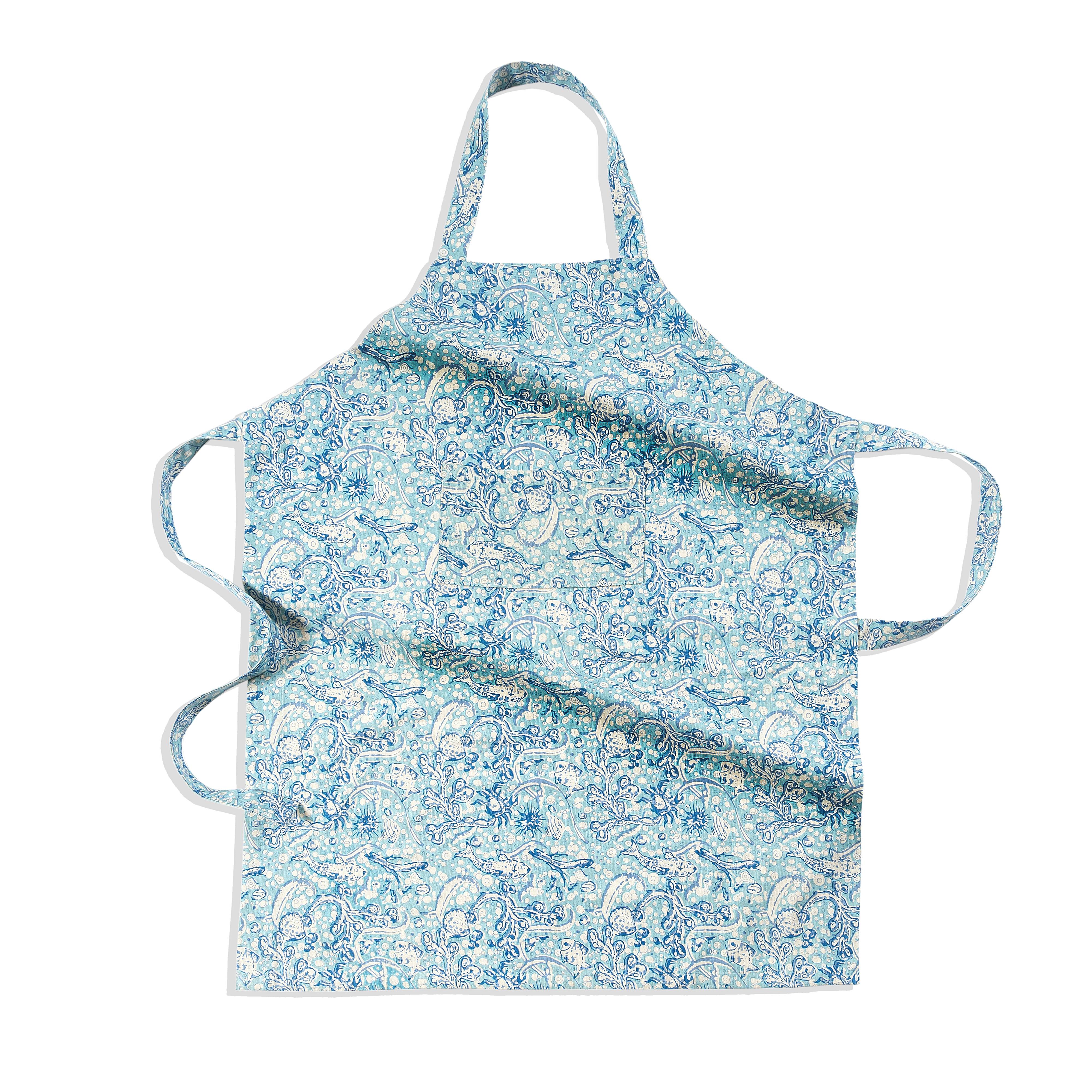 La Mer Apron Aqua